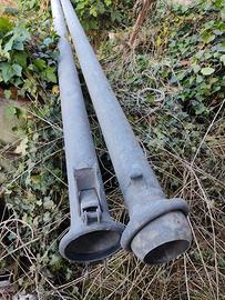 tubi irrigazione zincati 80 mm sfera