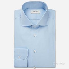 Camicia Cotone Stretch Twill