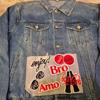 Giubbotto jeans Coca Cola taglia XL