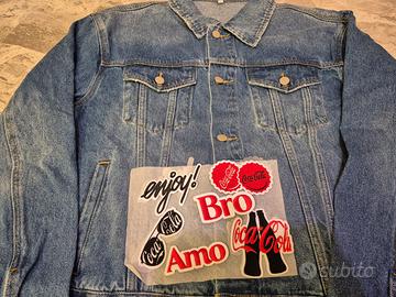 Giubbotto jeans Coca Cola taglia XL