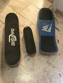 Lotto di 3 Skatebord Iconiche  con Grafiche ottime