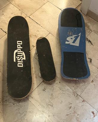 Lotto di 3 Skatebord Iconiche  con Grafiche ottime