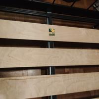 Letto matrimoniale ferro battuto + doghe Eminflex