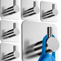 6 Pezzi Appendi Accappatoio Bagno