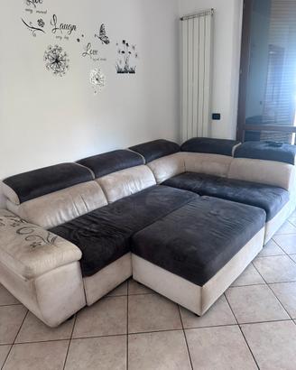 Divano scomponibile angolare
