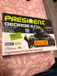 Cb president george 2 AM/FM/SSB rtx