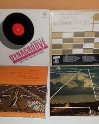 LOTTO 4 DISCHI VINILE 33 GIRI VARI