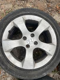 Cerchi in lega da 17” Peugeot 3008 prima serie