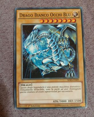 drago bianco occhi blu 1ª edizione carta yu-gi-hi
