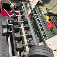 Rastrelliera palestra porta manubri