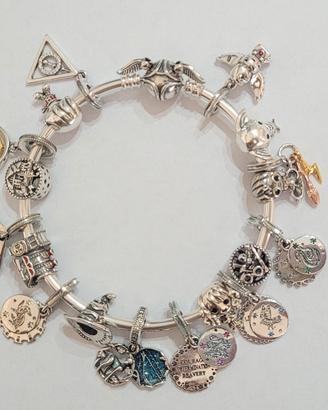 harry potter bracciale e charm 