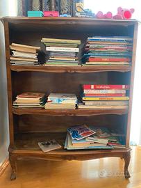 libreria in noce