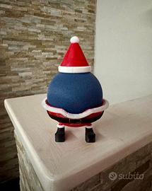 Supporto per Alexa Echo Dot 4 e 5 Babbo Natale
