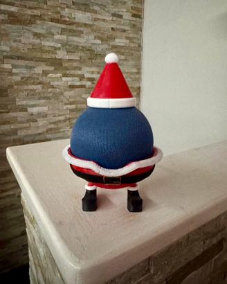 Supporto per Alexa Echo Dot 4 e 5 Babbo Natale