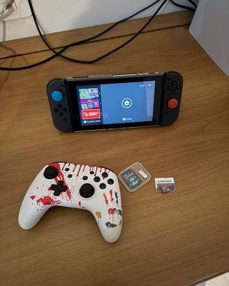 Nintendo Switch V1 Prima Serie XAJ7 + Accessori