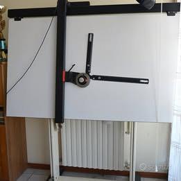 Tavolo da disegno professionale bianco 100 x 170