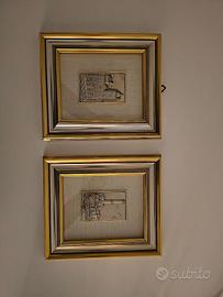 quadretti in argento nuovissimi