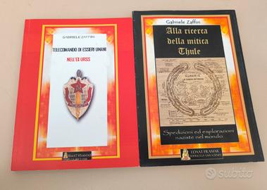 Libro Zaffiri URSS e Spedizioni Naziste (Thule)