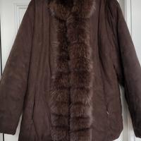 giacca invernale con vero pelo