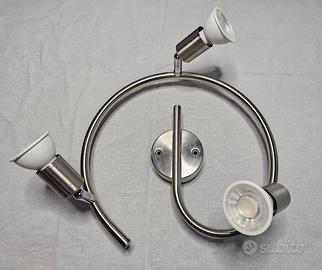 Lighting Lampada da soffitto Spirale 3 Punti Luce