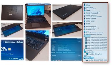 Acer 14" i5 10210 ram16gb W.11 pro batteria OK