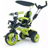 TRICICLO EVOLUTIVO CITY TRIKE VERDE INJUSA 3263