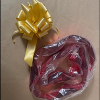 coccarda per confezioni, colore rosso