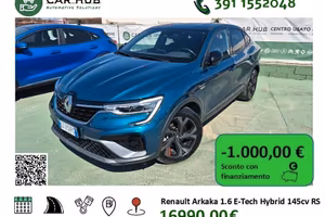 Renault Arkana Hybrid 1.6 E-Tech 145 CV R.S. Line