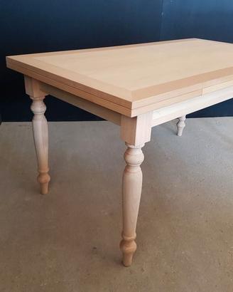 Tavoli in legno grezzo nuovi