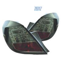 FANALI OPEL CORSA D 06-14 A LED SFONDO NERO AFFUMI