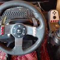Volante cambio pedaliera Logitech G27