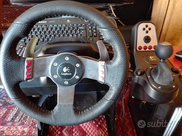 Volante cambio pedaliera Logitech G27