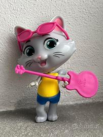 Gatto Milady con chitarra 44 Gatti Kinder 2021