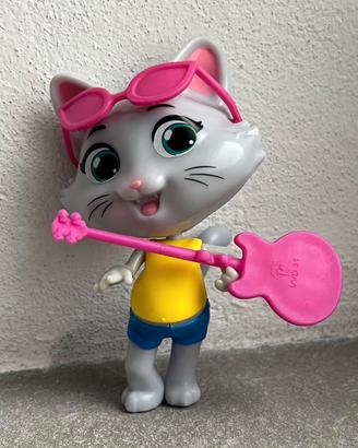 Gatto Milady con chitarra 44 Gatti Kinder 2021