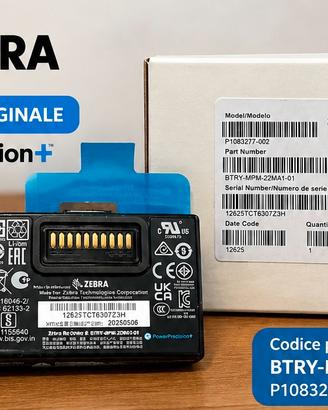 Batteria originale stampante ter Zebra ZQ310 ZQ320