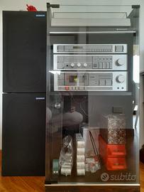 Stereo PIONEER anni '80 completo di mobile