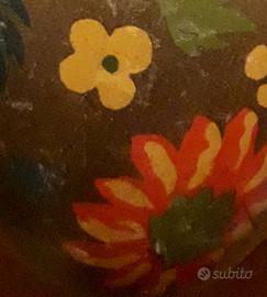 Uovo di Pasqua decoupage vintage anni '60