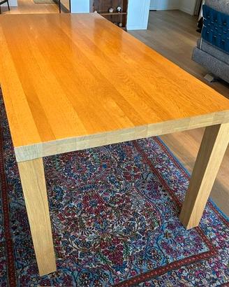 Tavolo moderno in rovere. 180x90
