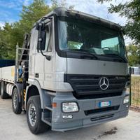 Mercedes-Benz 3241 Con Gru E Cassone Fisso