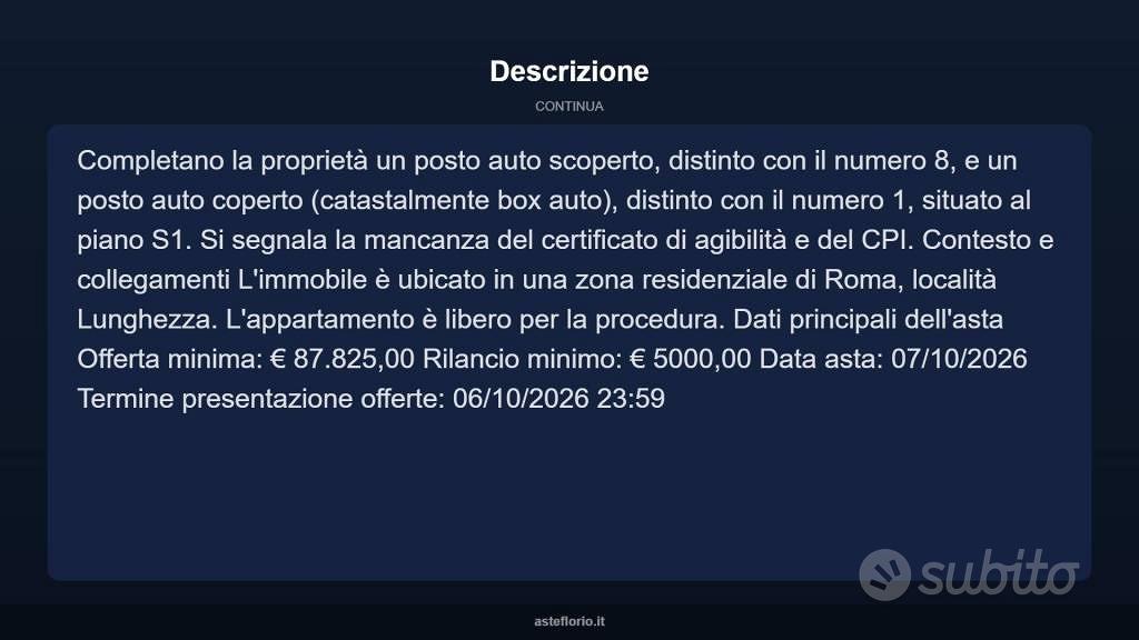 Appartamento – Roma, Lunghezza - Vista 4