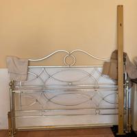 Struttura letto in ferro battuto matrimoniale