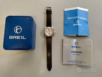 Orologio BREIL cronografo pelle CAL OS10 vintage