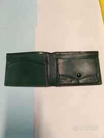Portafoglio vintage verde 