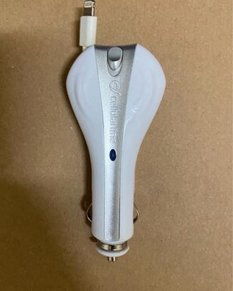 Caricabatterie retrattile Lightning Cellularline
