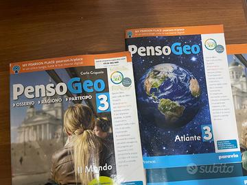 Libro geografia PensoGeo 3  terza media (spedisco)