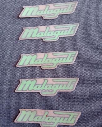 Set 5 adesivi originali Malaguti
