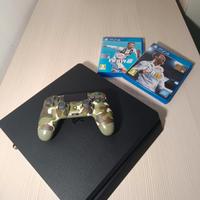 PlayStation 4 Slim + DualShock + giochi