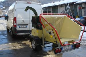 Biotrituratore Negri R 280 Carrellato Kubota