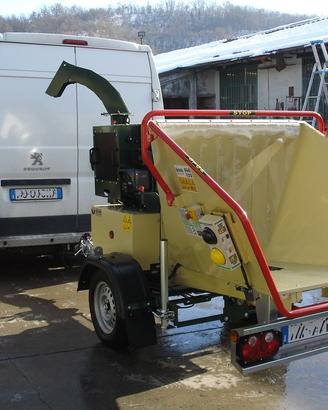 Biotrituratore Negri R 280 Carrellato Kubota