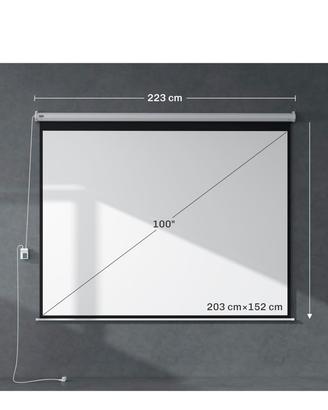Telo proiettore automatizzato
